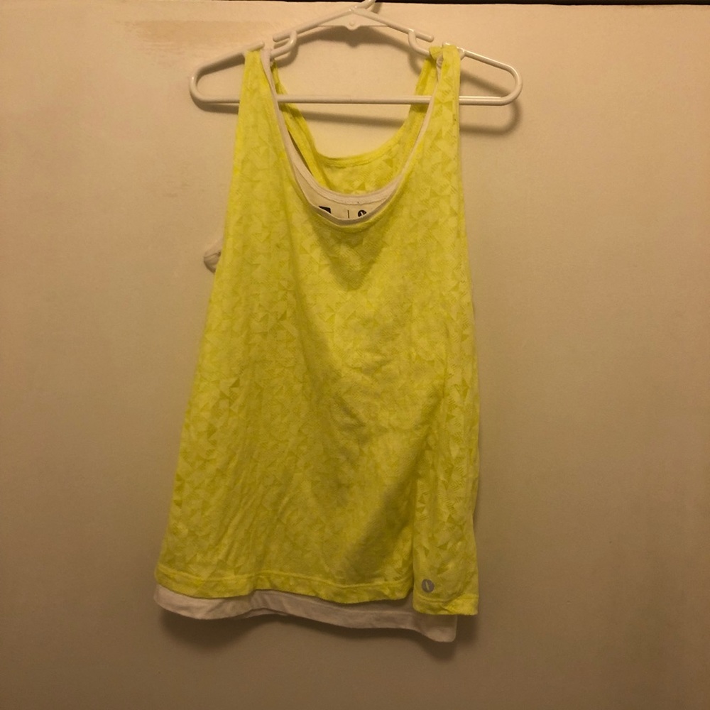 Yellow tank top